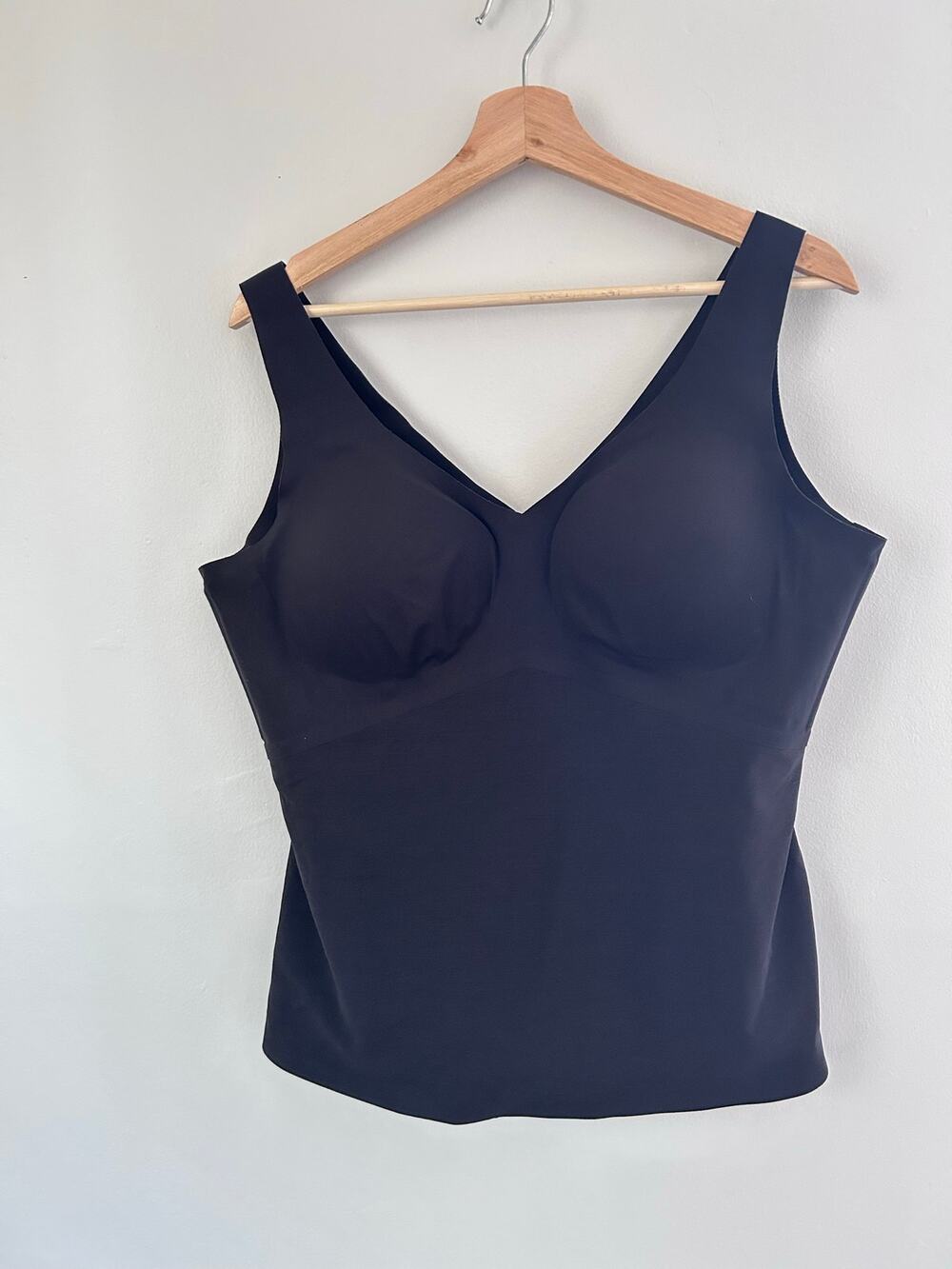 Honeybee Shapewear Shaper Top Black 2X Compression Shaping Nylon Spandex Blend
